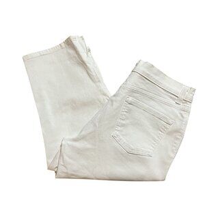 Gloria Vanderbilt Womens 10P All-Around Slimming Effect White Jeans